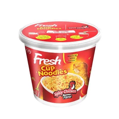 Fresh Instant Cup Noodles (Chicken Flavor) 40gm X 48