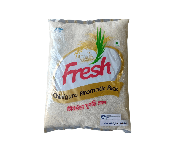 FRESH CHINIGURA AROMATIC RICE 4.54 KG